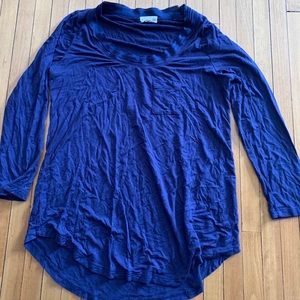 Maison Jules XS 3/4 Sleeve Shirt EEUC